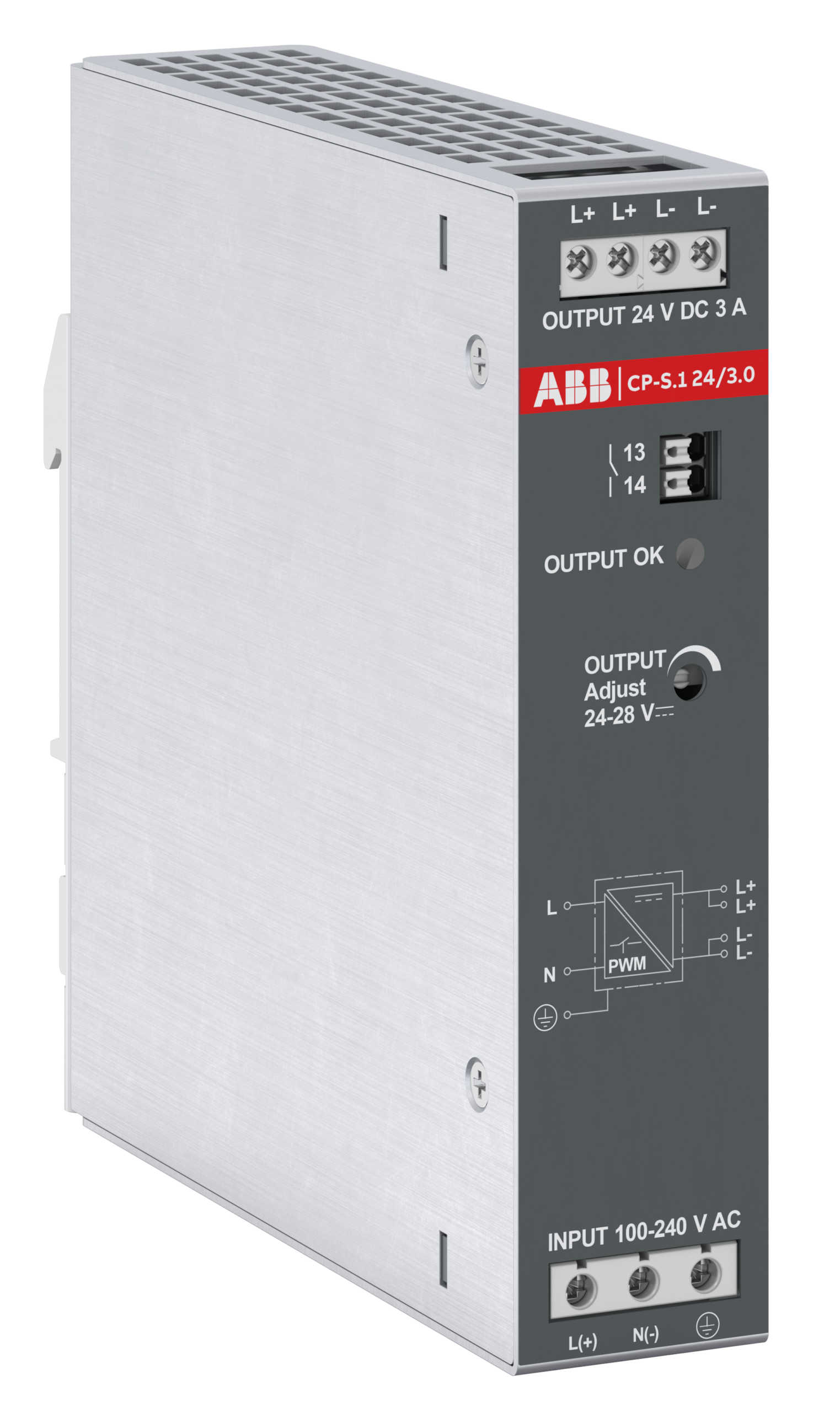 CP-S.1 24/3.0 1SVR320361R1000 AC-DC Power Supplies (PCB Mount)