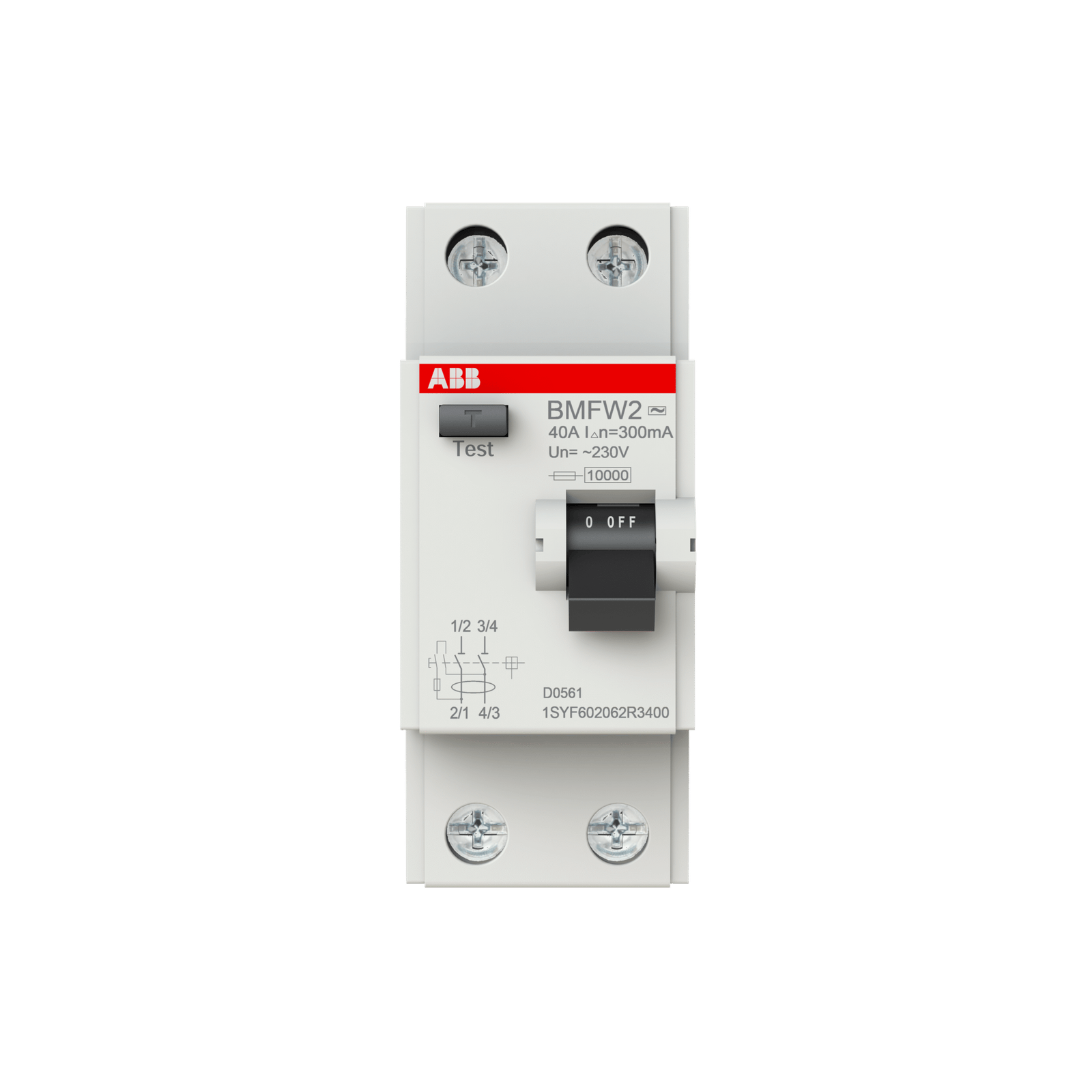 BMFW240/AC300 1SYF602062R3400 Residual Current Devices (RCD)