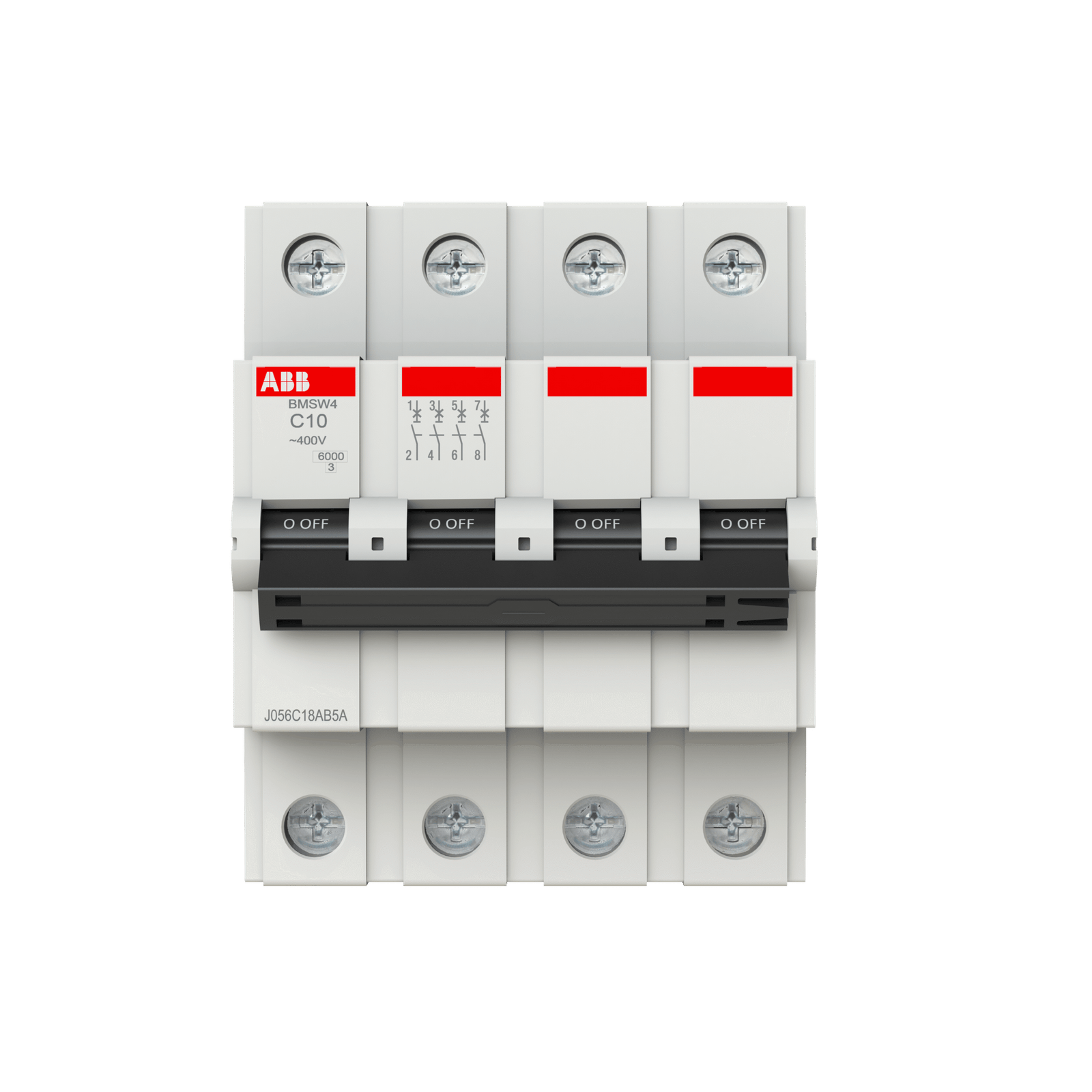 BMSW4C10 1SYS654062R0104 Miniature Circuit Breakers (MCB)