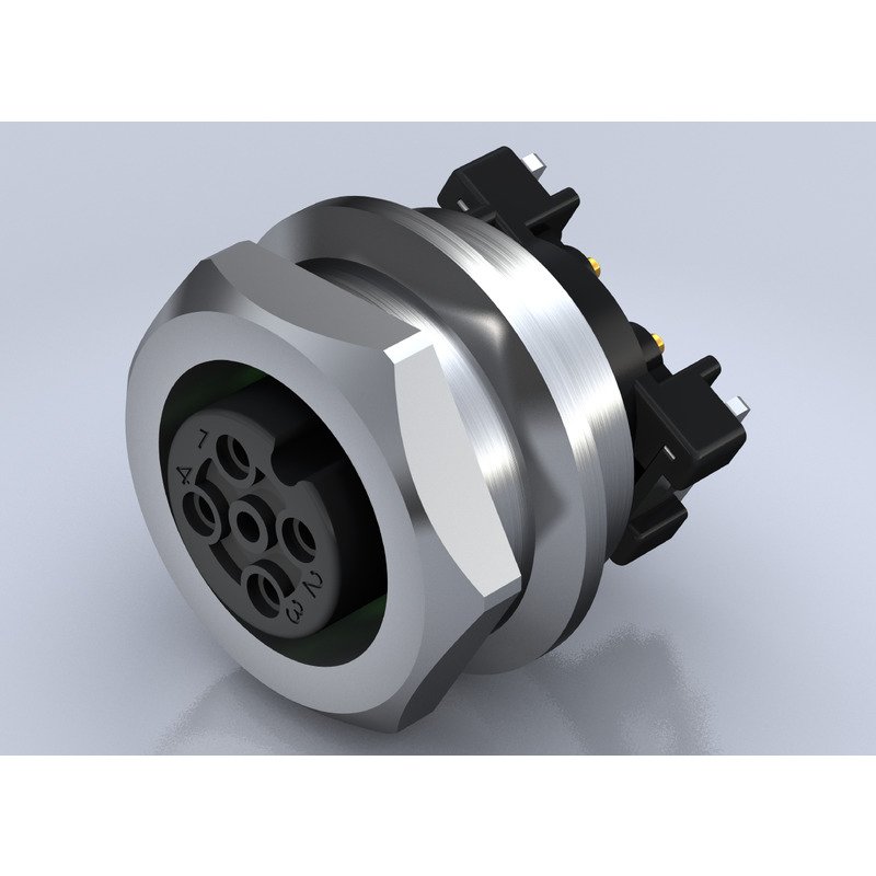 SAIE-M12B-5-9SMT 2422330000 Circular Connectors (M8, M12, MIL-SPEC)