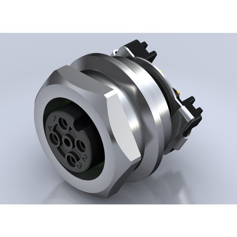 SAIE-M12B-4S-9SMT 2422360000 Circular Connectors (M8, M12, MIL-SPEC)