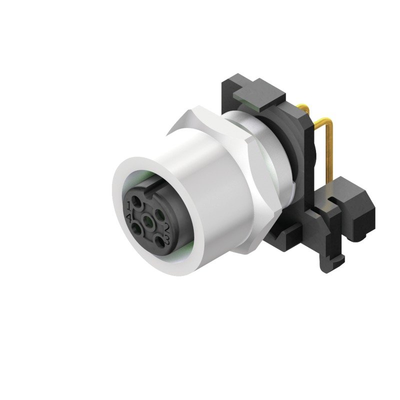 SAIEW-M12B-4S-FTL 2423570000 Circular Connectors (M8, M12, MIL-SPEC)