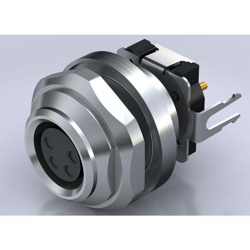 SAIE-M8B-4S-H10TL 2423580000 Circular Connectors (M8, M12, MIL-SPEC)