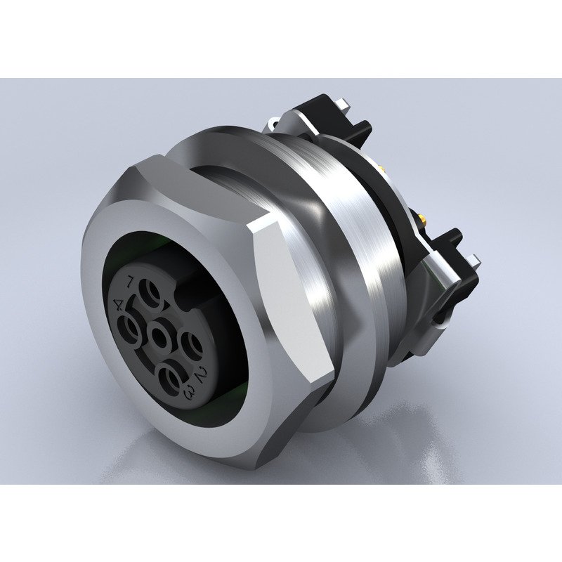 SAIE-M12BB-4S-13/14SMT 2423740000 Circular Connectors (M8, M12, MIL-SPEC)