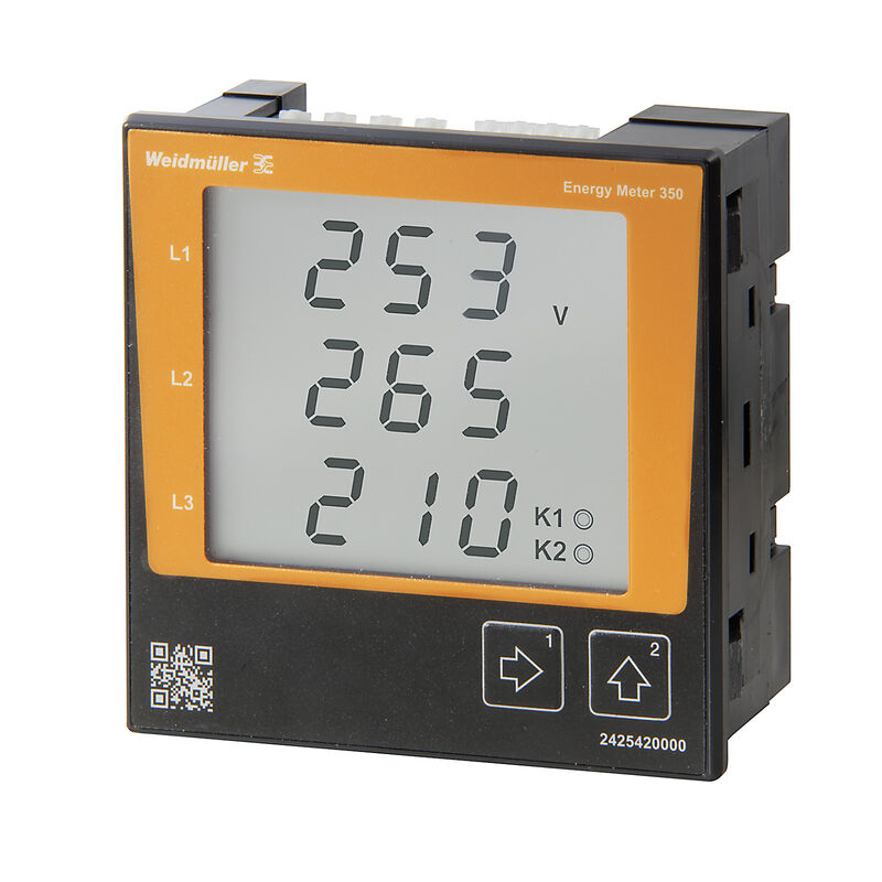 Weidmuller ENERGY METER 350 2425420000 Power Quality Meters