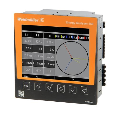 Weidmuller ENERGY ANALYSER 550 2425500000 Power Quality Meters
