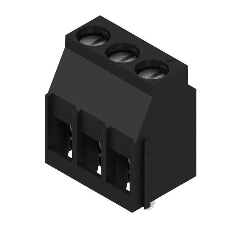 Weidmuller LL-THR 5.08/03/90 3.2SN BK BX 2444910000 Terminal Blocks (PCB Mount)