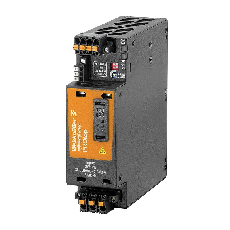 PRO TOP2 120W 24V 5A UW 2467230000 AC-DC Power Supplies (PCB Mount)