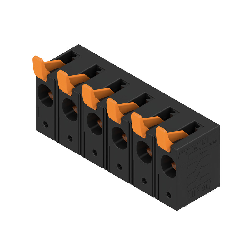 LUF 15.00/06/90 5.0SN BK BX 2491930000 Terminal Blocks (PCB Mount)