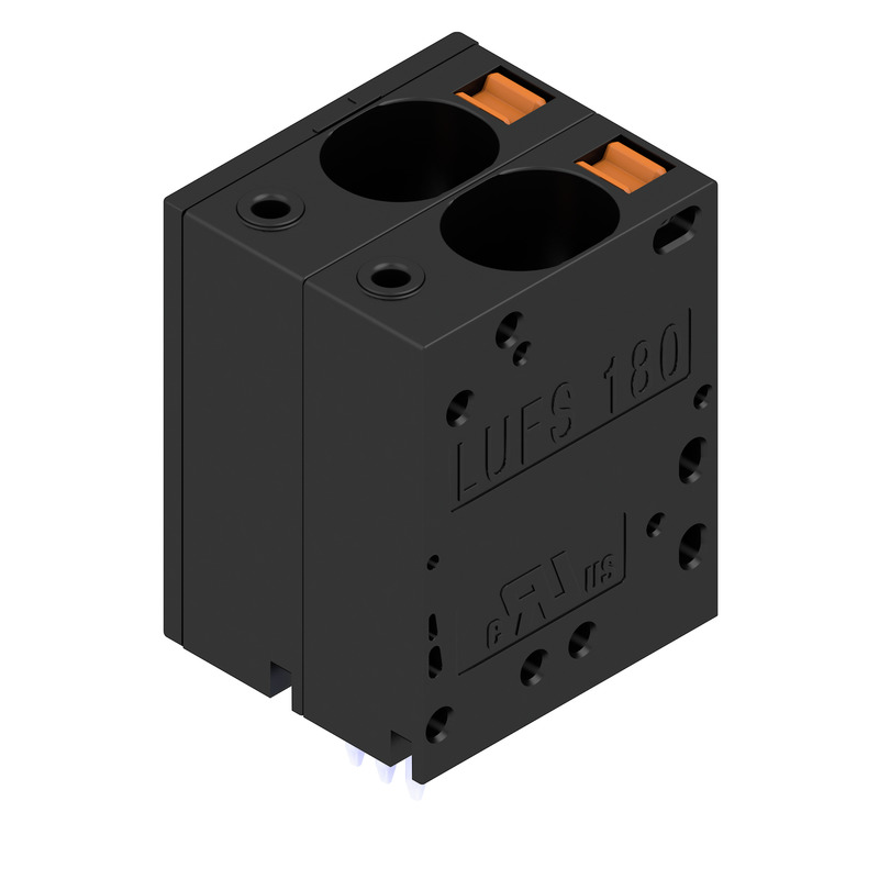 LUFS 10.00/02/180V 5.0SN BK BX 2492110000 Terminal Blocks (PCB Mount)