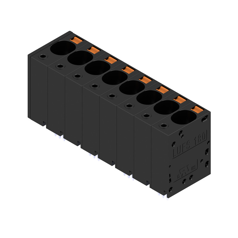 LUFS 10.00/08/180V 5.0SN BK BX 2492170000 Terminal Blocks (PCB Mount)