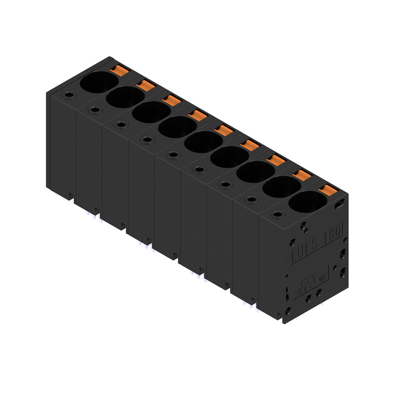 LUFS 10.00/09/180V 5.0SN BK BX 2492180000 Terminal Blocks (PCB Mount)