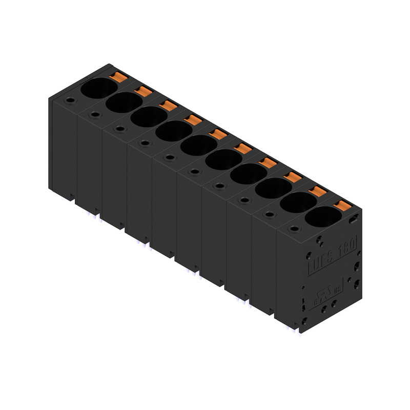 LUFS 10.00/10/180V 5.0SN BK BX 2492190000 Terminal Blocks (PCB Mount)