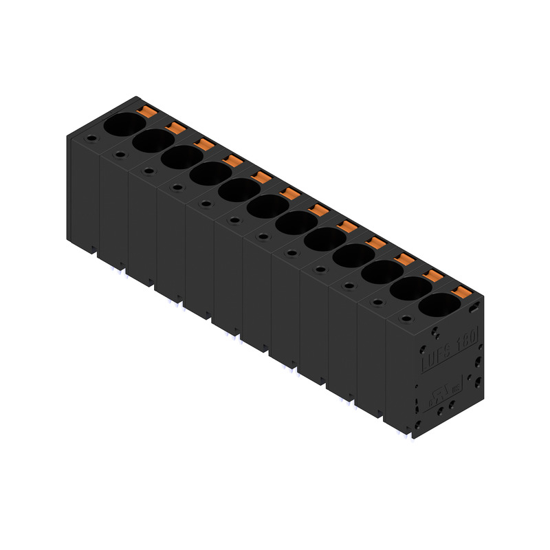 LUFS 10.00/12/180V 5.0SN BK BX 2492210000 Terminal Blocks (PCB Mount)