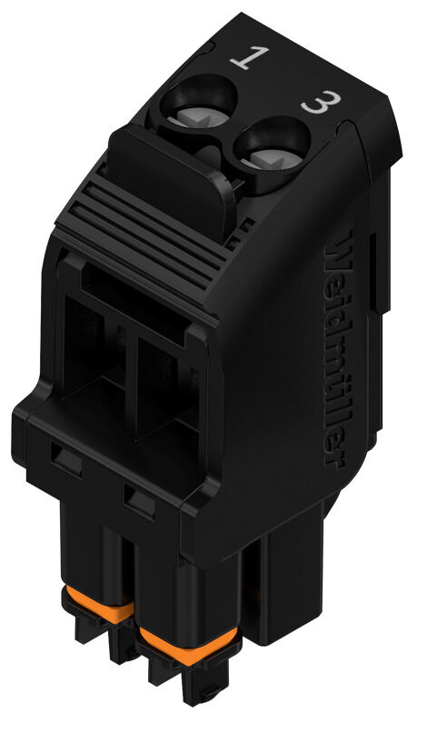 Weidmuller BHZ 5.00/02 BK/BK PRT 01/02 2493880000 Cable Glands & Fittings — PCB Headers & Receptacles