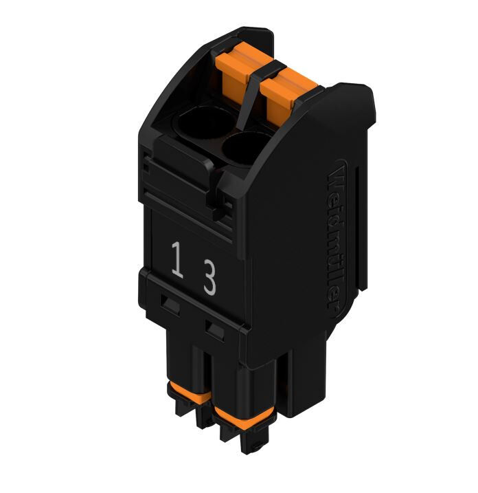 Weidmuller BHF 5.00/02 BK/BK PRT 01/02 2494940000 Cable Glands & Fittings — PCB Headers & Receptacles