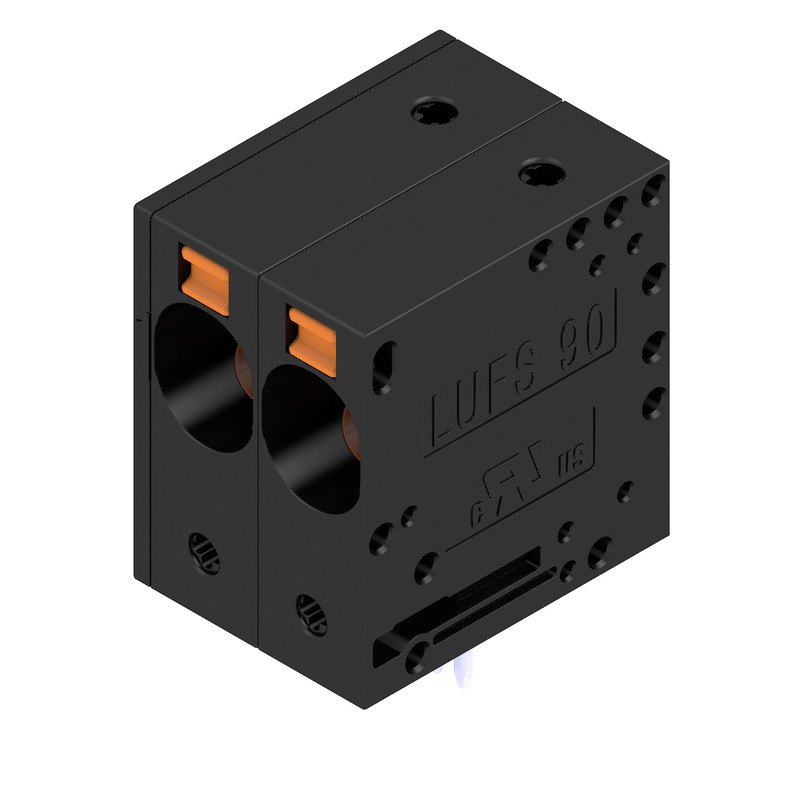 LUFS 10.00/02/90V 5.0SN BK BX 2499430000 Terminal Blocks (PCB Mount)
