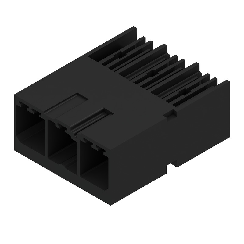 SV-SMT 7.62HP/03/90G 2.6SN BK BX 2499500000 PCB Headers & Receptacles