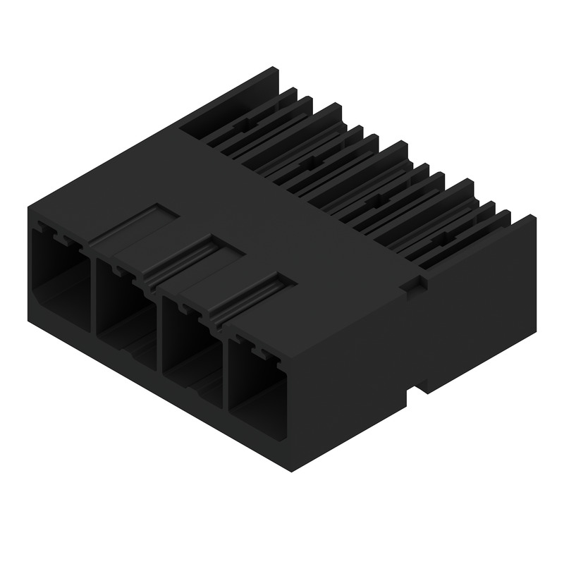 SV-SMT 7.62HP/04/90G 2.6SN BK BX 2499550000 PCB Headers & Receptacles