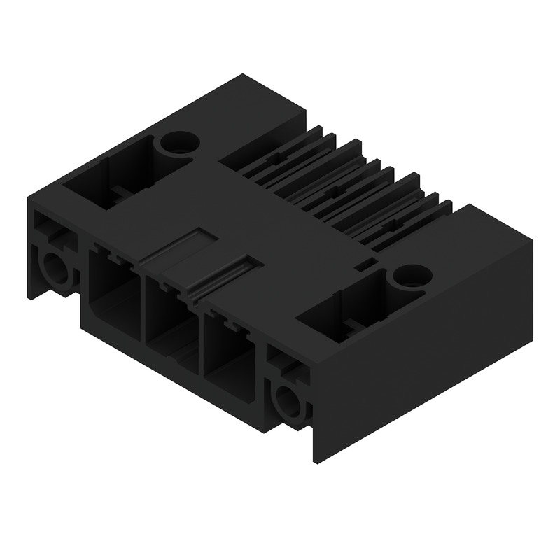 SV-SMT 7.62HP/03/90SF 2.6SN BK BX 2499610000 PCB Headers & Receptacles