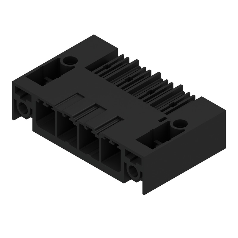 SV-SMT 7.62HP/04/90SF 2.6SN BK BX 2499620000 PCB Headers & Receptacles