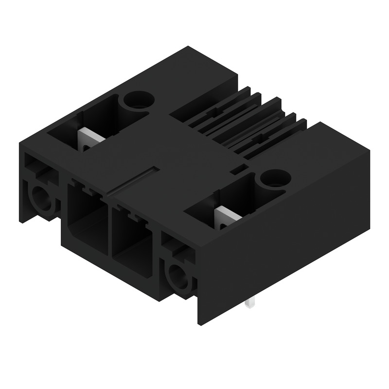 SV-SMT 7.62HP/02/90LF 2.6SN BK BX 2499640000 PCB Headers & Receptacles