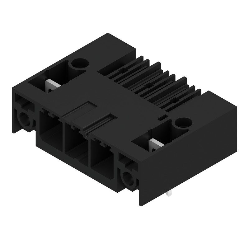SV-SMT 7.62HP/03/90LF 2.6SN BK BX 2499650000 PCB Headers & Receptacles