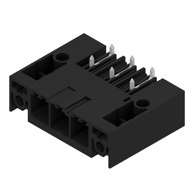 SV-SMT 7.62HP/03/270SF 2.6SN BK BX 2499950000 PCB Headers & Receptacles