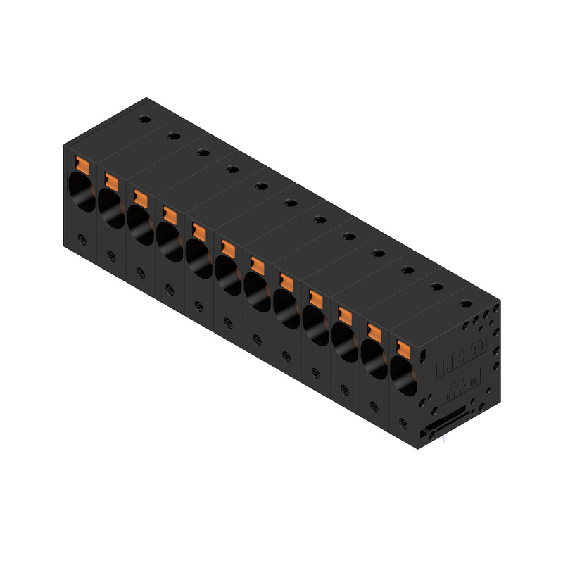 LUFS 10.00/12/90V 5.0SN BK BX 2500550000 Terminal Blocks (PCB Mount)