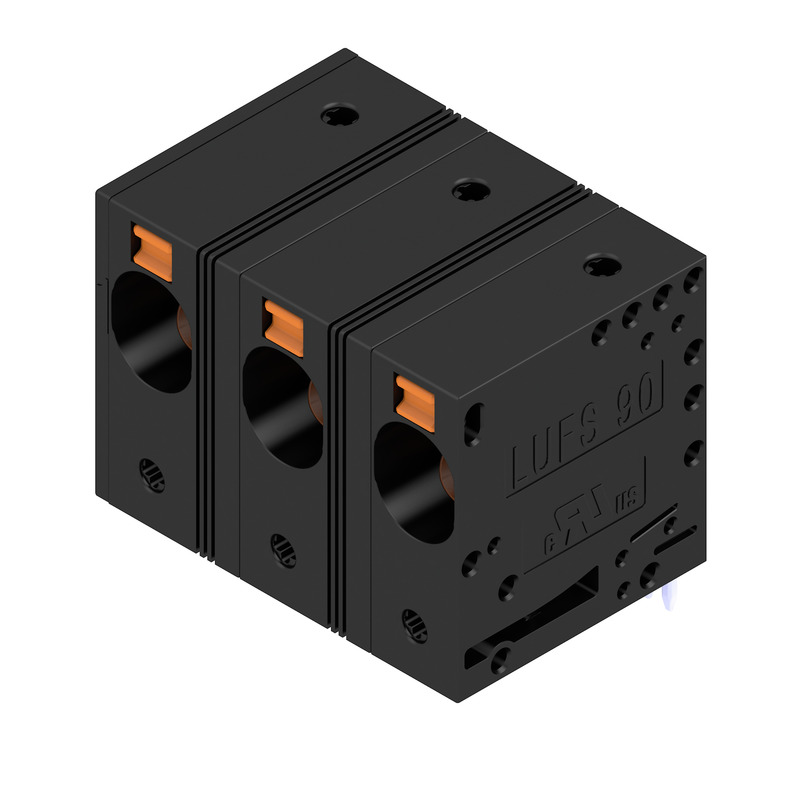 LUFS 15.00/03/90V 5.0SN BK BX 2500570000 Terminal Blocks (PCB Mount)