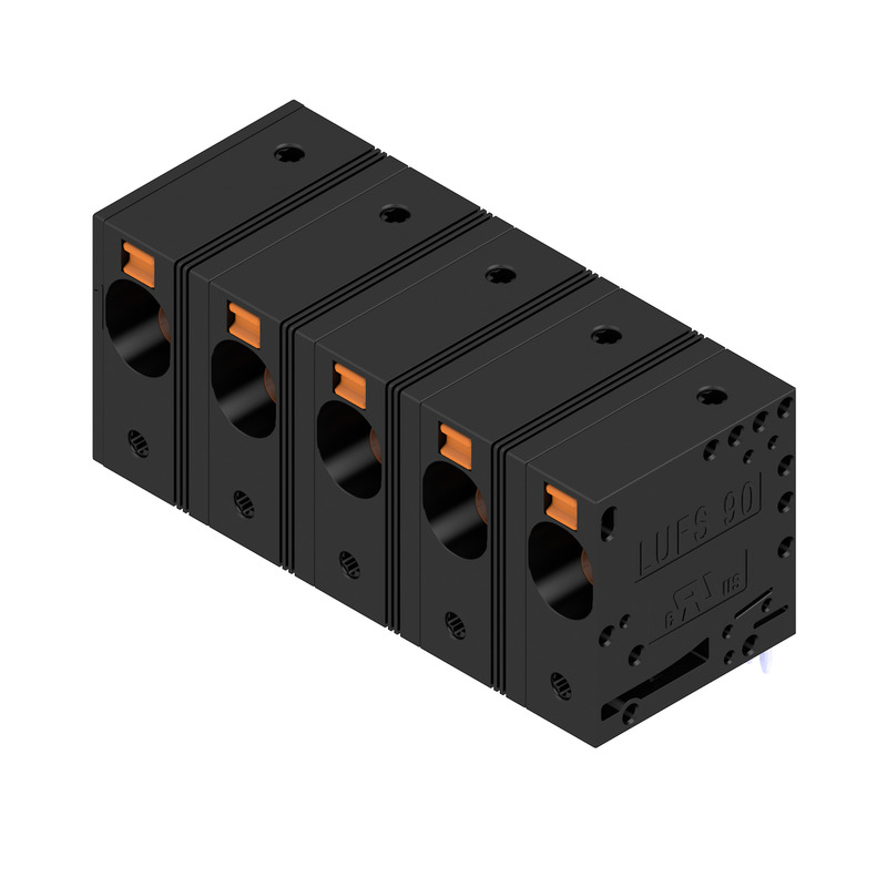 LUFS 15.00/05/90V 5.0SN BK BX 2500590000 Terminal Blocks (PCB Mount)