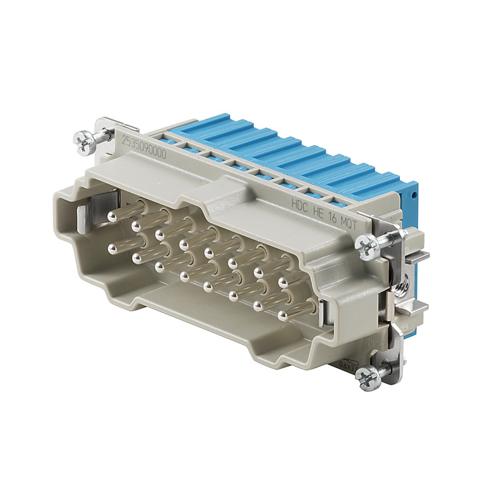 Weidmuller HDC HE 16 N MQT BL 2535090000 Wire-to-Wire Connectors