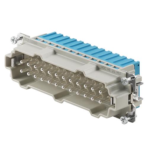 Weidmuller HDC HE 24 N MQT BL 2535100000 Wire-to-Wire Connectors
