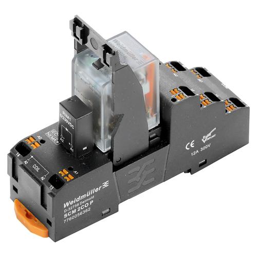 Weidmuller DRMKITP 24VDC 2CO LD 2576110000 PCB Mount Relays (SPDT, DPDT)