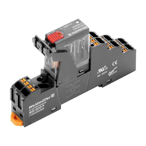 Weidmuller DRIKITP230VAC 2CO LD/PB 2576150000 PCB Mount Relays (SPDT, DPDT)