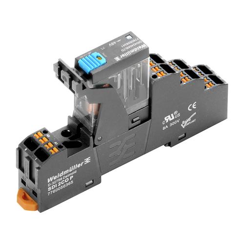 Weidmuller DRIKITP 24VDC 2CO LD/PB 2576190000 PCB Mount Relays (SPDT, DPDT)