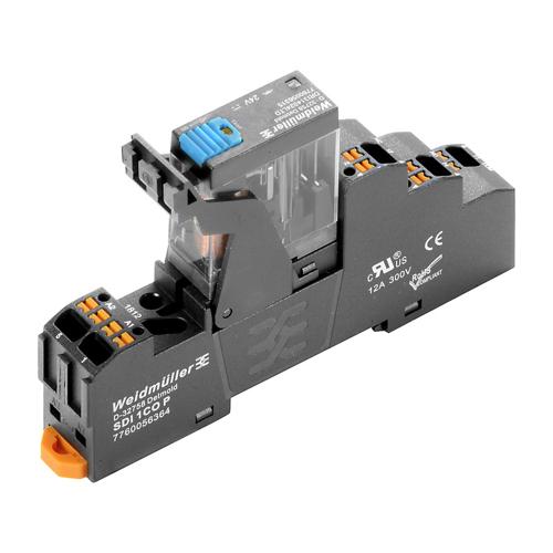 Weidmuller DRIKITP 24VDC 1CO LD/PB 2576210000 PCB Mount Relays (SPDT, DPDT)