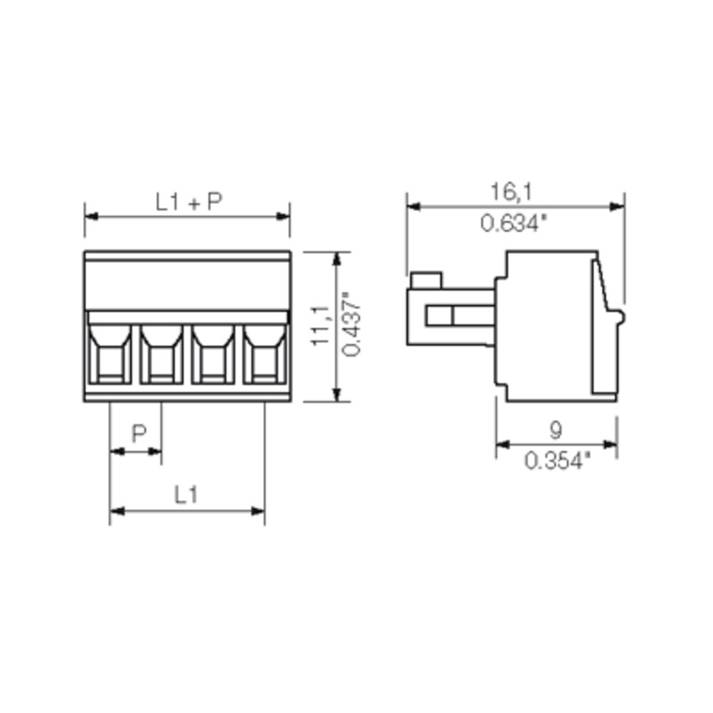 BCZ 3.81/06/180 SN GN BX PRT 2578370000 Cable Glands & Fittings