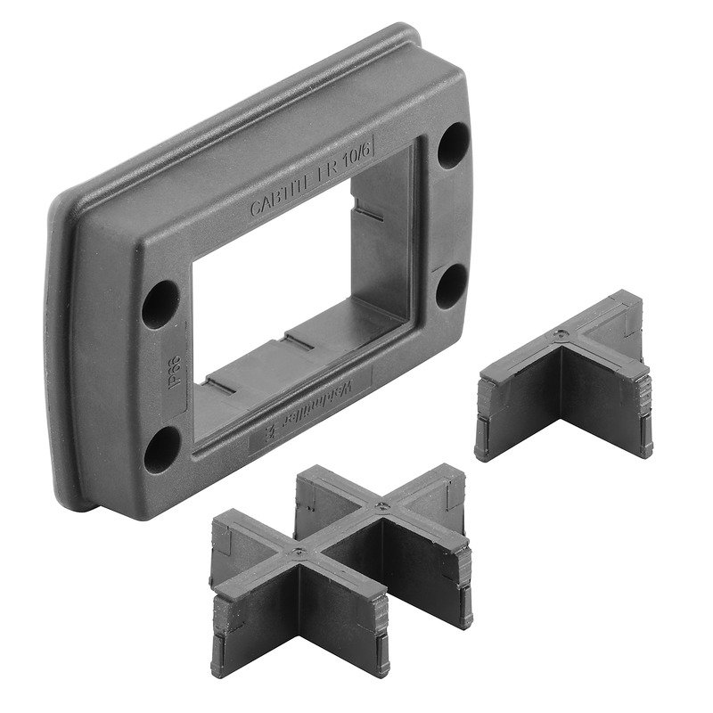 CABTITE FR 10/6 BK SET 2583760000 Enclosure Accessories (Locks, Hinges, Glands)