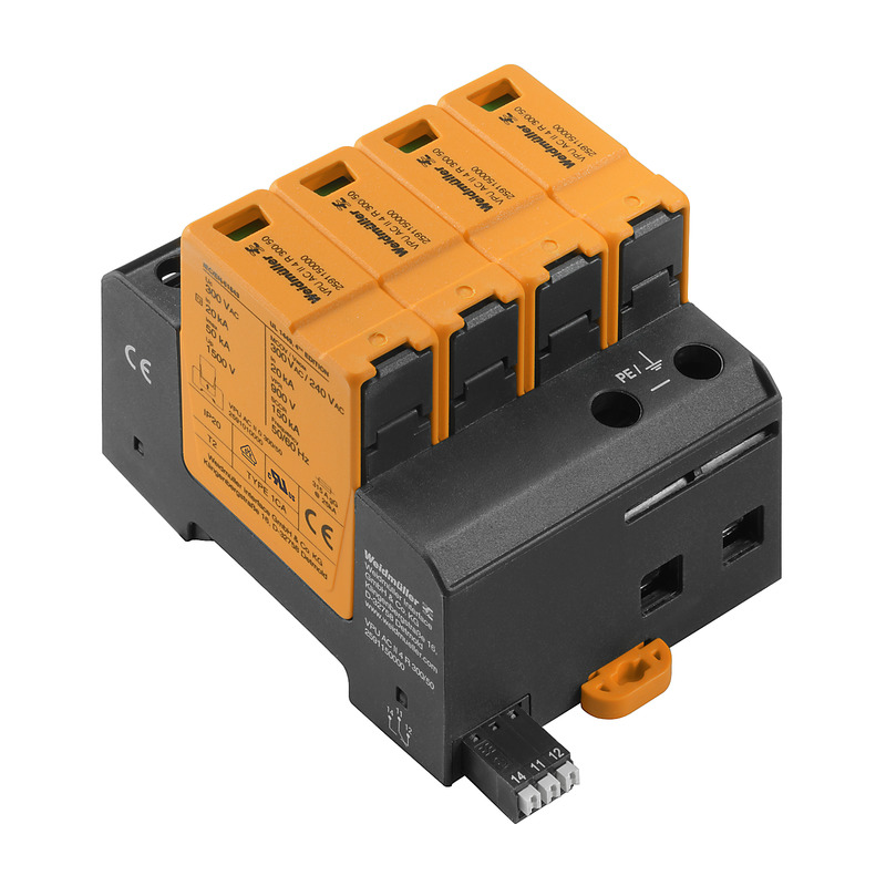 VPU AC II 4 R 300/50 2591150000 Surge Protection Devices