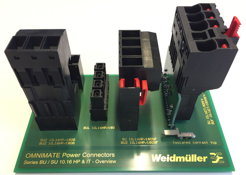 Weidmuller PRO POW.CONN. BUF10.16+IT OVERVIEW NO62 2595190000 PCB Headers & Receptacles