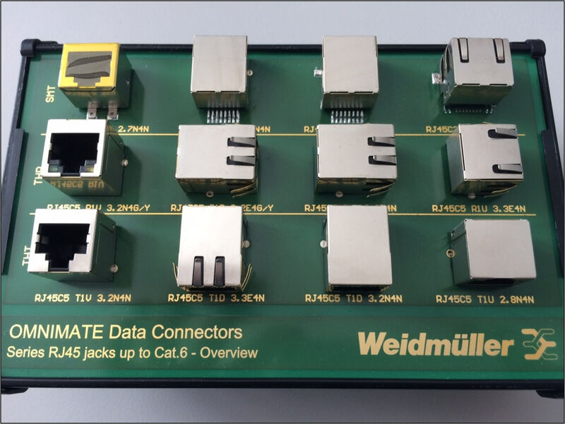 Weidmuller PRO DAT CON RJ45 OVERVIEW NO67 2595480000 PCB Headers & Receptacles