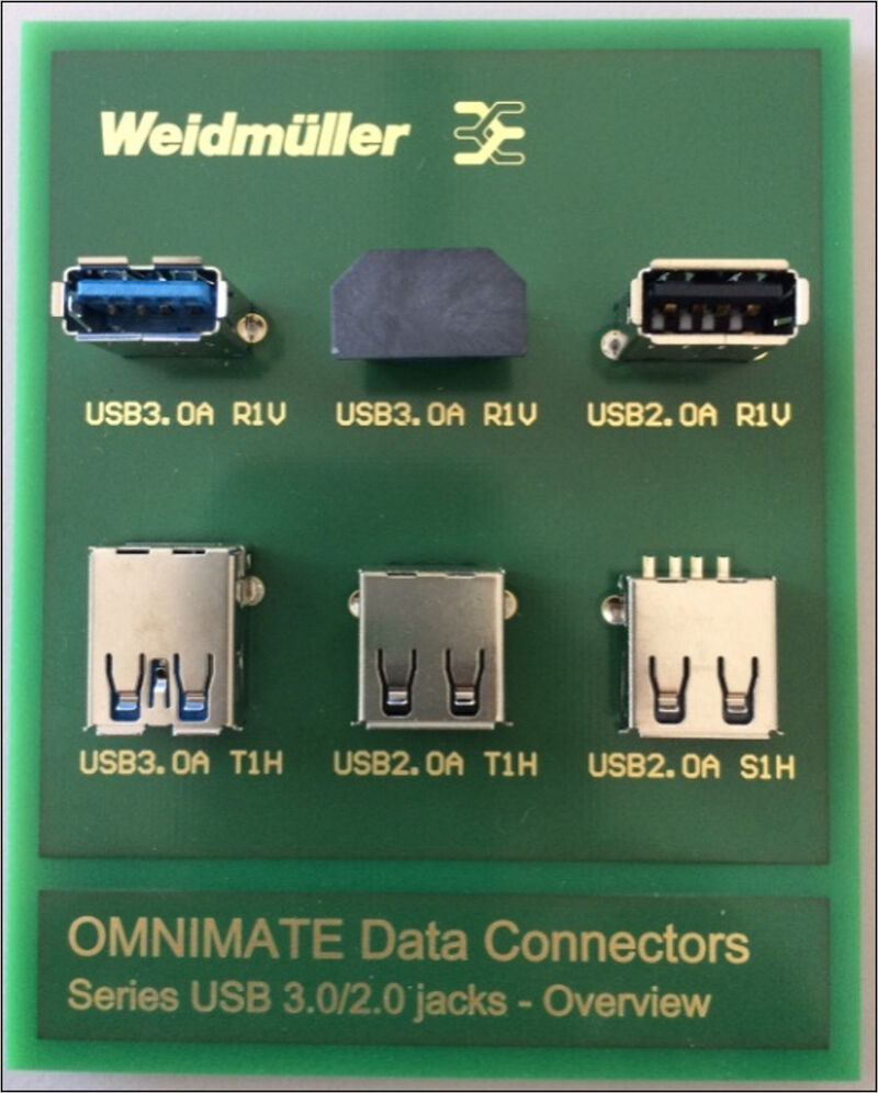 Weidmuller PRO DAT CON USB OVERVIEW NO68 2595490000 PCB Headers & Receptacles
