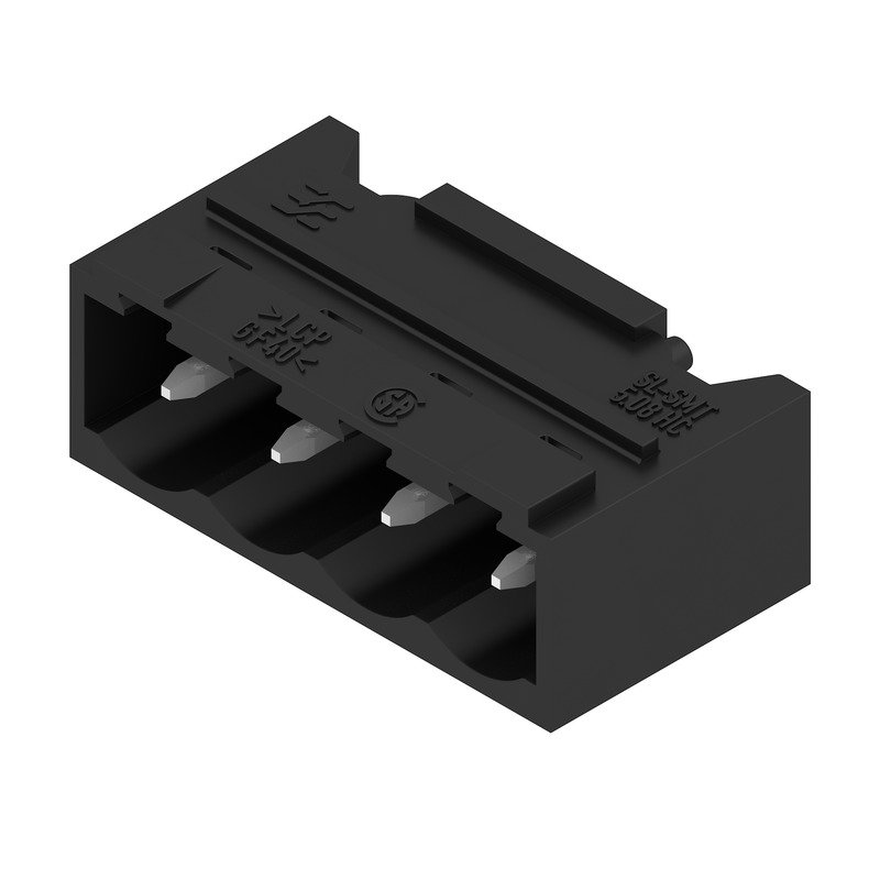 SL-SMT 5.08HC/04/90G 2.6SN BK RL 2599860000 PCB Headers & Receptacles