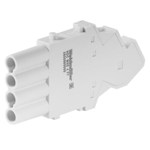 Weidmuller HDC MHE 4 FP 2635990000 Wire-to-Wire Connectors