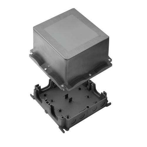 Weidmuller FP ENC BSBS 155 2M 2659750000 Steel Enclosures (Wall Mount, Floor Standing)