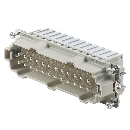 Weidmuller HDC HE 24 N MQT 2667010000 Wire-to-Wire Connectors