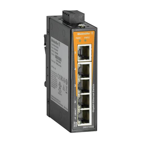 Weidmuller IE-SW-EL05-5GT 2682210000 Ethernet Switches (Unmanaged, Managed, PoE)