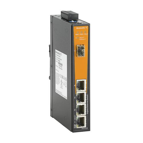 Weidmuller IE-SW-EL05-4GT-1GESFP 2682220000 Ethernet Switches (Unmanaged, Managed, PoE)