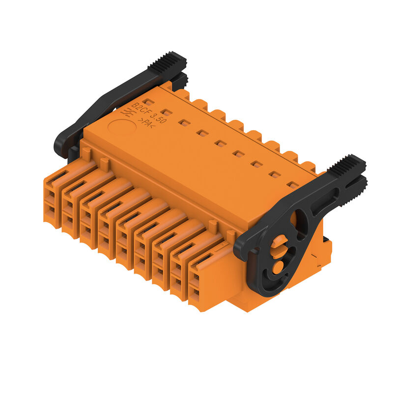 Weidmuller B2CF 3.50/18/180LR SN OR BX LRP 2709390000 Cable Glands & Fittings — PCB Headers & Receptacles